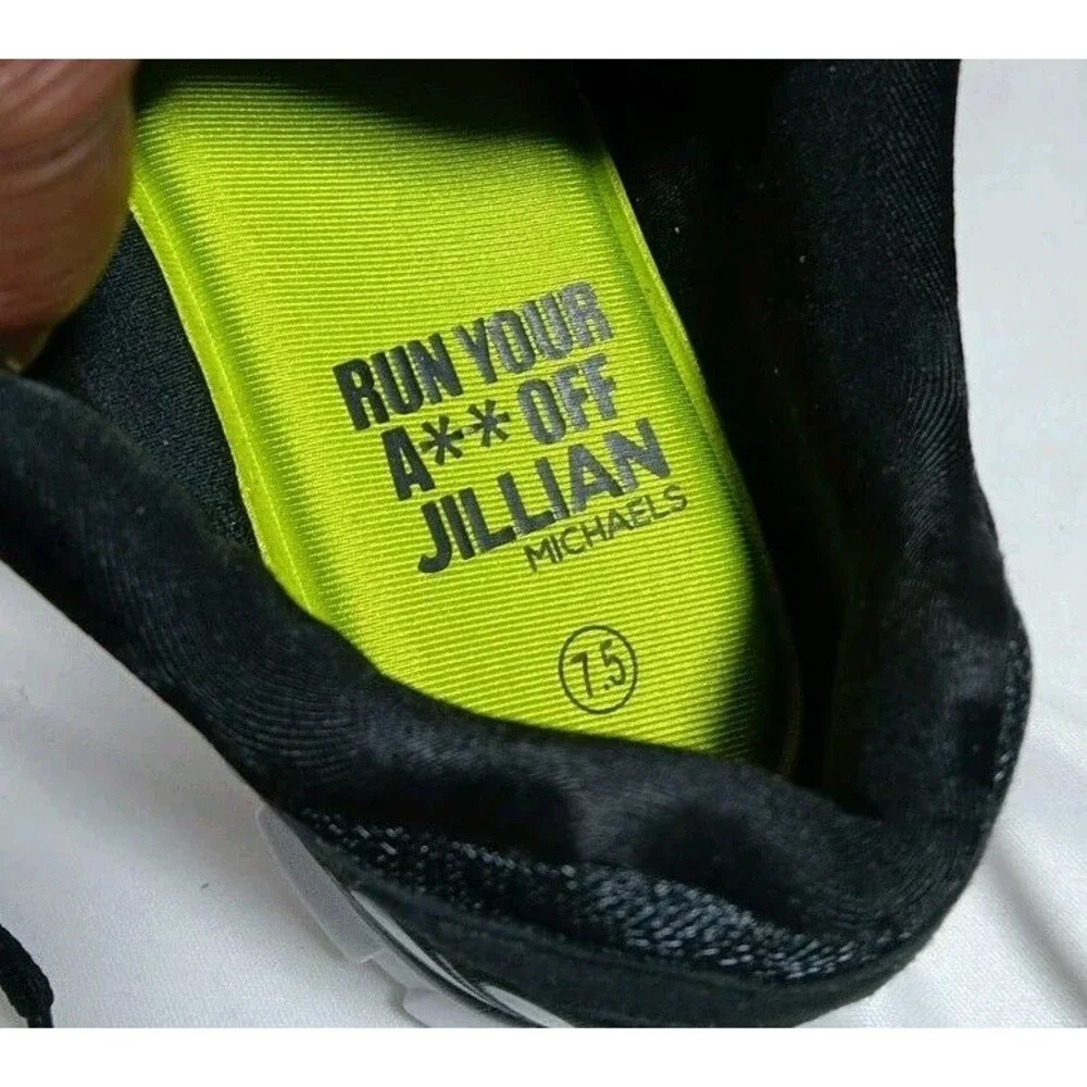 Impact by Jillian Michaels Women's 7 Stride Black Running Shoe Sneaker 79926